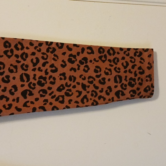 Wild Fable aminal print Leggings STRECH paints brown main color sz.xL nwot - Picture 2 of 4